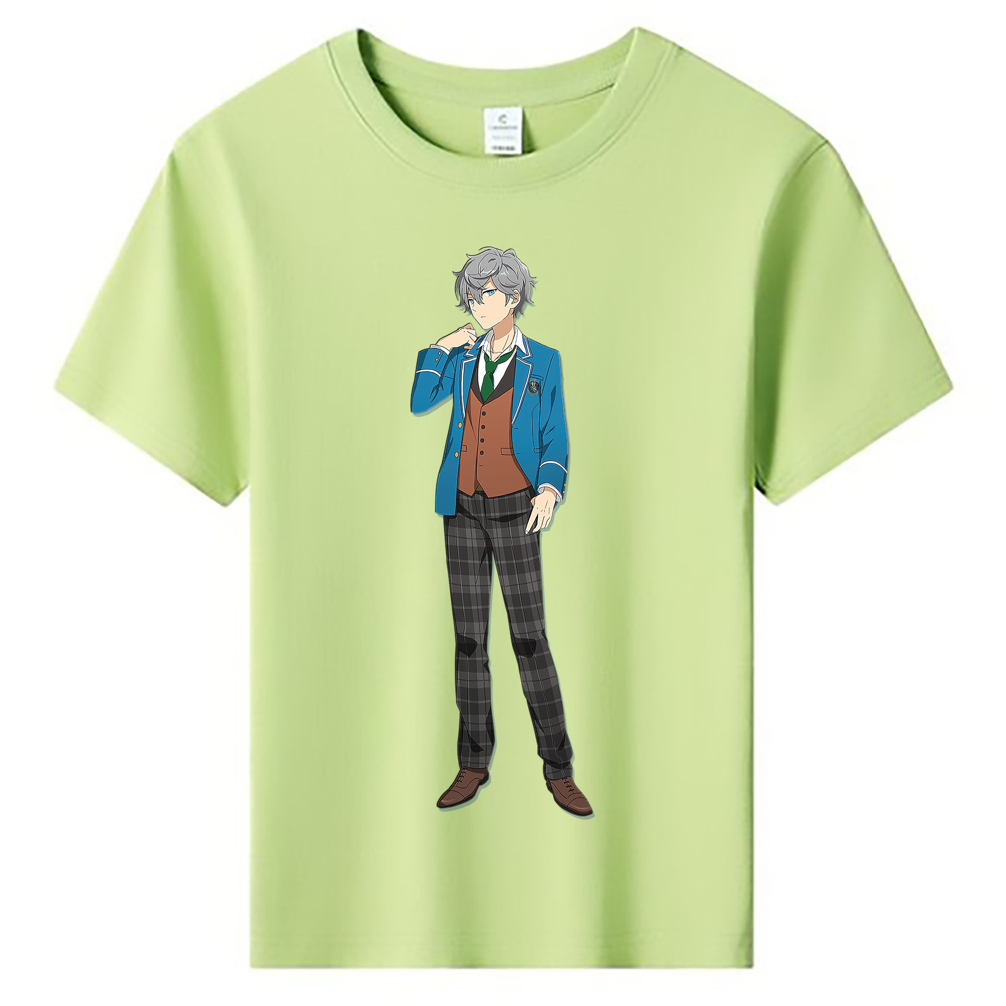 （画像用） あんさんぶるスターズ! Ensemble Stars 綿100％キッズTシャツ（フロントプリント）